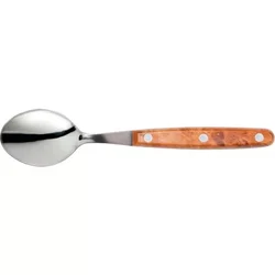 Supreminox žlica 19,5 cm, lesen dekor