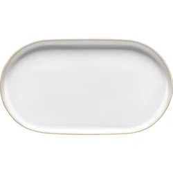 Costa Nova Notos servirni krožnik 36,5 cm, bel, ovalen