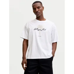 Jack & Jones Majica Eterna 12295526 Bela Regular Fit