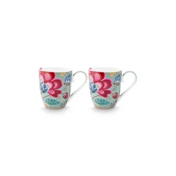 Pip Studio komplet lončkov iz porcelana 450 ml