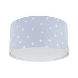 Dalber 82216T - Dečije plafonsko svetlo STAR LIGHT 2xE27/60W/230V plavo