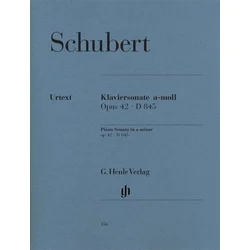 SCHUBERT:KLAVIERSONATE OP.42 A-MOLL D845
