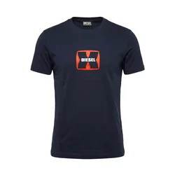 DIESEL Majica T-DIEGOR-K47 mornarska