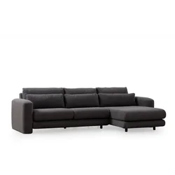 Atelier del Sofa Lily Corner Right Ugaona garnitura, Siva