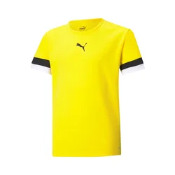 PUMA Funkcionalna majica rumena/črna/bela