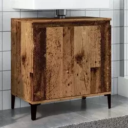 Ormarić za umivaonik boja drva 58x33x60 cm konstruirano drvo