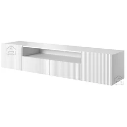 StenskaTV komoda Nicole 200 2D2SZ - bela