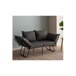 Atelier del Sofa Dvosed na razvlačenje Viper 2, Tamnosivi