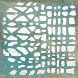 Catania Taco Aquamarine Luster III 25x25cm