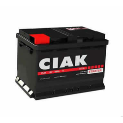 CIAK akumulator 12V 75AH +D STARTER