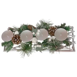 Novogodišnja dekoracija Stalak za sveće X-mass