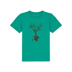 Life-Tree Majica Weltenbaum zelena