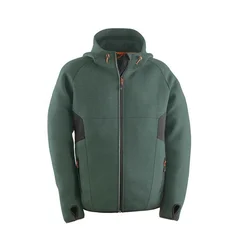 Jakna TECH HOODIE sa kapuljačom vel. XL zelena 320g/m2 Kapriol
