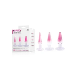 NMC Silikonski analni čepi Glitzy Trainer , paket 3