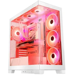 Modecom Modecom Volcano SPACE APEX ARGB Midi Tower Bela, Računalniško ohišje