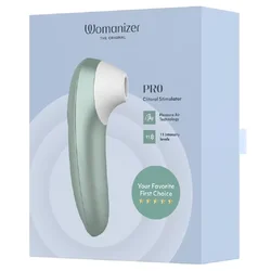 Womanizer PRO klitostimulator- zeleni