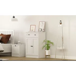 Hanah Home Komoda Rb-168-04, 70x100x40 cm, Bela