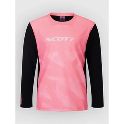 Scott Vertic Delta Kids Long Sleeve Tech Tee digital pink