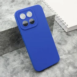 Maska Silikon Pro Camera za Honor X8c/ tamno plava