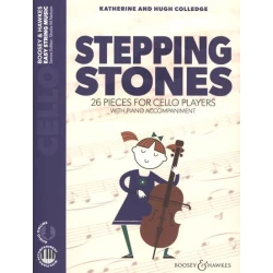 COLLEDGE:STEPPINGS STONES CELLO AND PIANO+AUDIO ONLINE