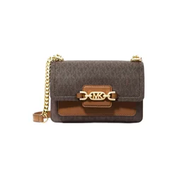 MICHAEL Michael Kors Torba za čez ramo Michael Kors Sac Bandouliere Heather Marron rjava