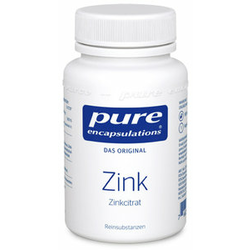 pure encapsulations Cink (cinkov citrat) - 180 Kapsule