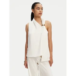 Imperial Bluza RIC1JBA Écru Regular Fit
