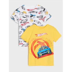 Sinsay - Majice 2 kom Hot Wheels - šareno