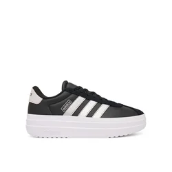 Adidas cipele za djevojčice Vl Court Bold J, KI4773, crne i srebrne