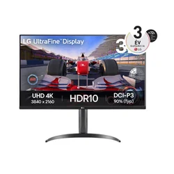 LG monitor 32UR550K-BVA, 32, VA, 4K, 3840x2160, 4ms, 250cd, 60Hz, 2xHDMI, DP, 2x5w zvučnici, HAS, tamno sivi