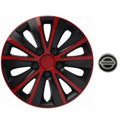 Ratkapne za Nissan Rapid Red & Black, 16