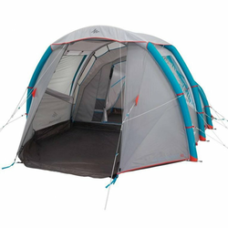 družinski šotor za kampiranje 4.1 Air Seconds XL za 4 osebe - siv