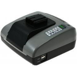 POWERY polnilnik AEG B1215 z USB
