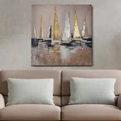Wallity Slika 100x100cm, ulje na platnu