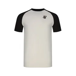 SikSilk Majica ecru/črna