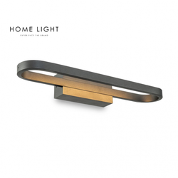 HOME LIGHT Zidna lampa Luna 321, 4W, 3000K, Crna
