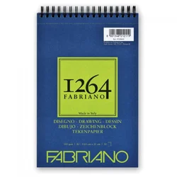 Blok Drawing spirala gore A5 30L 180g (natural grain)