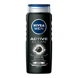 NIVEA Gel za tuširanje Men Active Clean 500ml