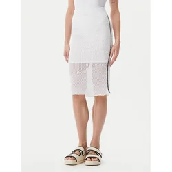 PINKO Midi krilo Trivor 104892 A2EB Bela Regular Fit