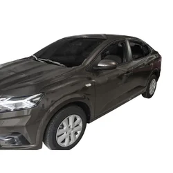 Heko Bočni vetrobrani Team za Dacia Logan 3 2020+ 4 D, Prednji