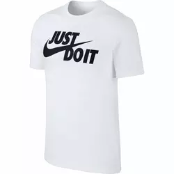 Nike M NSW TEE JUST DO IT SWOOSH, muška majica, bela AR5006