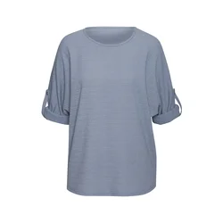 VIVANCE Bluza modra/golobje modra