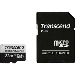 Transcend 32GB microSD w/ adapter UHS-I U1 ( TS32GUSD350V )