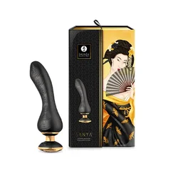 SHUNGA Masažni vibrator Shunga - Sanya, črn