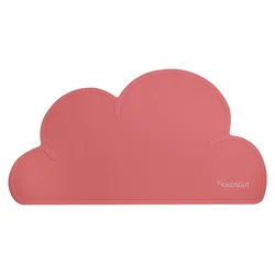 Temno roza silikonski pogrinjek Kindsgut Cloud, 49 x 27 cm