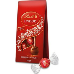 LINDT Lindor mlečne čokoladne praline 100 g