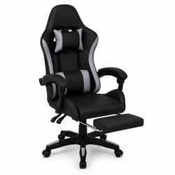 MODUL Gejmerska stolica Nimbus-XL crno-siva gc-016