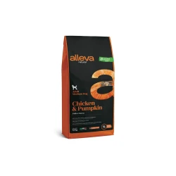Alleva Natural Dog Adult Chicken & Pumpkin Medium - 12 kg