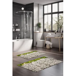 Lessentiel Maison Set prostirki za kupatilo CT-5315, 2 Komada, Šarena