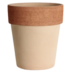 Saksija reljefna velika 19cm